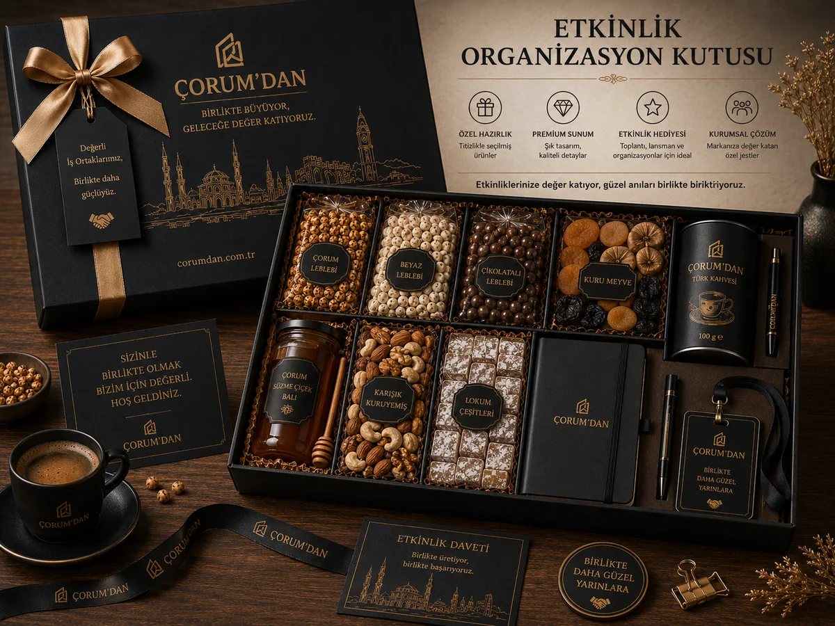 Etkinlik & Organizasyon Kutusu