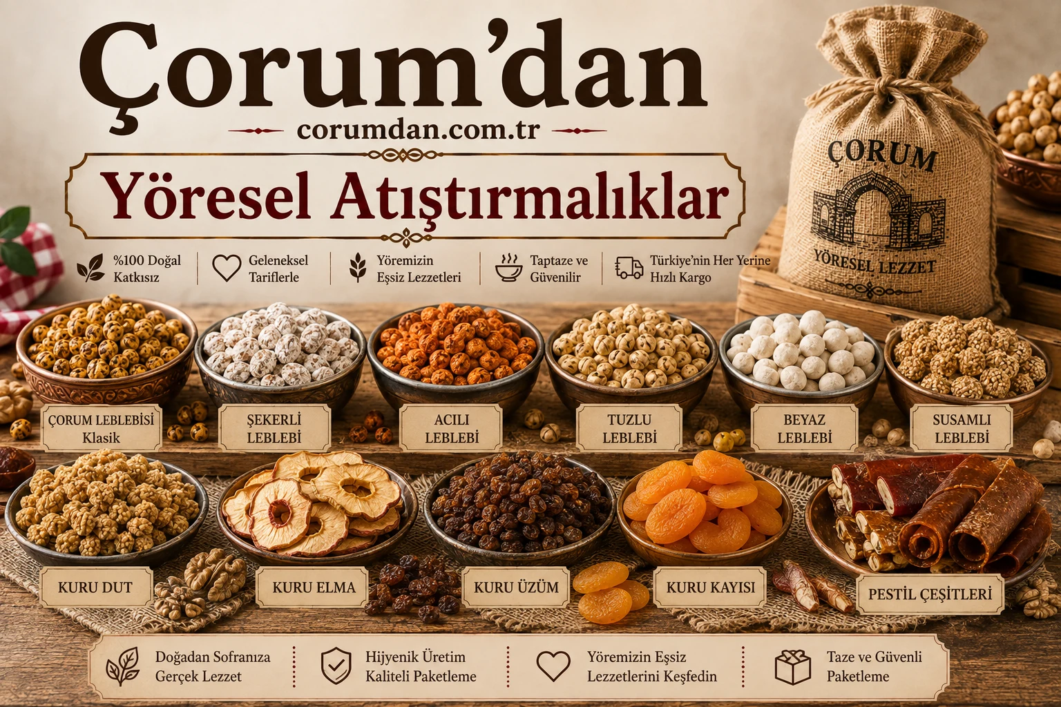 Yöresel Atıştırmalıklar